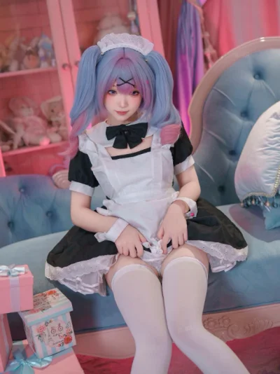 Cosplay Hatsune Miku Rabbit Hole Maid
