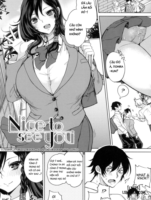 Nice to see you