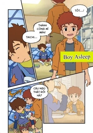 Boy asleep (Digimon)
