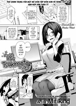 Newbie Editor Tsukimoto-san
