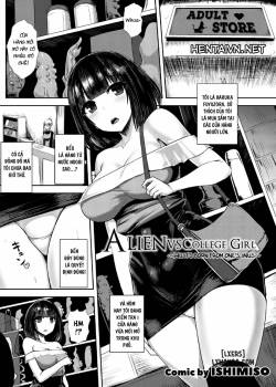 Alien vs. College girl ~what's born form one's anus